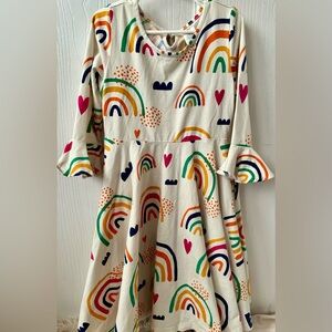 Eleanor Rose Multicolor Rainbow Dress